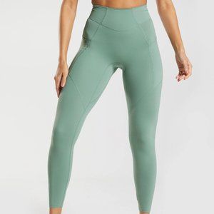 BNWT GYMSHARK X WHITNEY SIMMONS V5 LEGGINGS LEAF GREEN XS